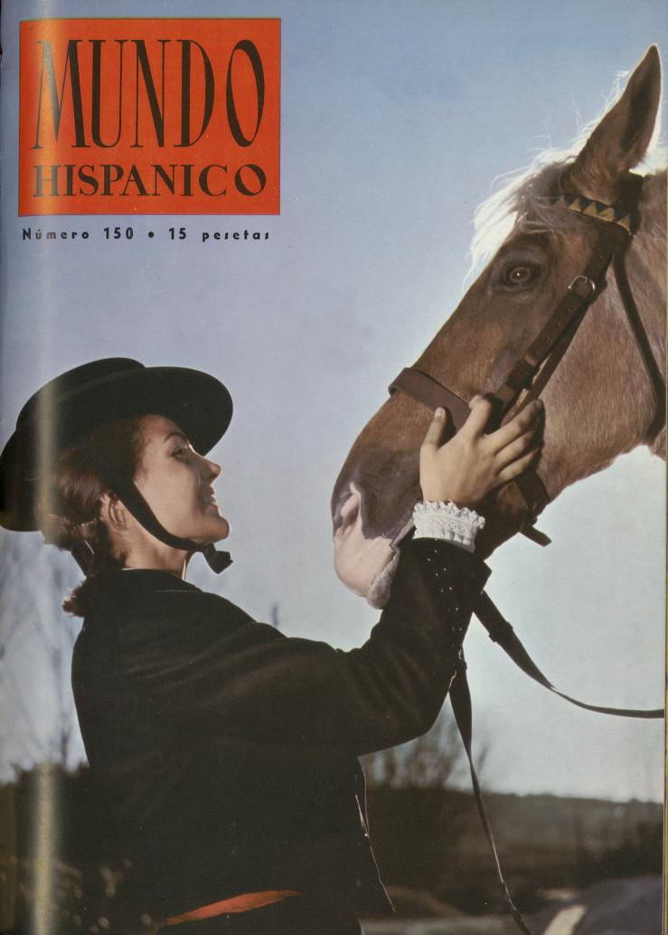 MUNDO HISPANICO magazine side cover Issue 150  September 1960